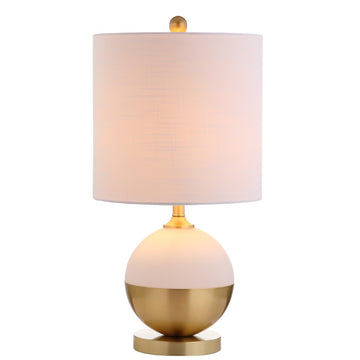Carr 23.5" Ceramic/Metal LED Table Lamp - JONATHAN Y